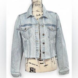 Veronica Beard‎ Faded Blue Jean Jacket